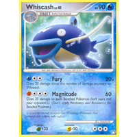 Whiscash 40/123 DP Mysterious Treasures Rare Pokemon Card NEAR MINT TCG