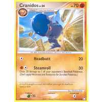 Cranidos 43/123 DP Mysterious Treasures Uncommon Pokemon Card NEAR MINT TCG