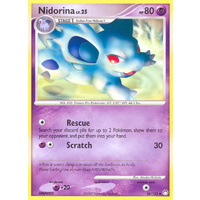 Nidorina 56/123 DP Mysterious Treasures Uncommon Pokemon Card NEAR MINT TCG