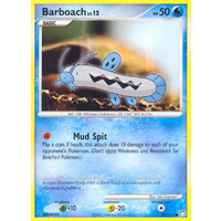 Barboach 72/123 DP Mysterious Treasures Common Pokemon Card NEAR MINT TCG