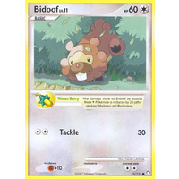 Bidoof 73/123 DP Mysterious Treasures Common Pokemon Card NEAR MINT TCG