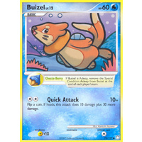 Buizel 75/123 DP Mysterious Treasures Common Pokemon Card NEAR MINT TCG