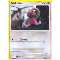 Slakoth 99/123 DP Mysterious Treasures Common Pokemon Card NEAR MINT TCG