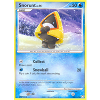 Snorunt 100/123 DP Mysterious Treasures Common Pokemon Card NEAR MINT TCG