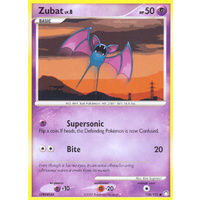Zubat 108/123 DP Mysterious Treasures Common Pokemon Card NEAR MINT TCG