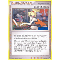 Bebe's Search 109/123 DP Mysterious Treasures Uncommon Trainer Pokemon Card NEAR MINT TCG