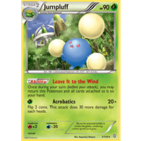 Jumpluff 3/124 BW Dragons Exalted Rare Pokemon Card NEAR MINT TCG
