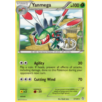 Yanmega 5/124 BW Dragons Exalted Rare Pokemon Card NEAR MINT TCG