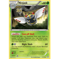 Ninjask 11/124 BW Dragons Exalted Uncommon Pokemon Card NEAR MINT TCG