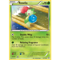 Roselia 12/124 BW Dragons Exalted Uncommon Pokemon Card NEAR MINT TCG