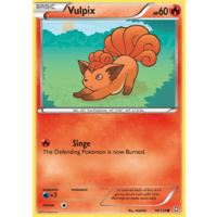 Vulpix 18/124 BW Dragons Exalted Common Pokemon Card NEAR MINT TCG