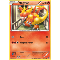 Magmar 20/124 BW Dragons Exalted Common Pokemon Card NEAR MINT TCG