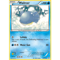 Wailmer 25/124 BW Dragons Exalted Uncommon Pokemon Card NEAR MINT TCG