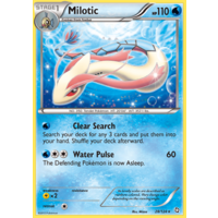 Milotic 28/124 BW Dragons Exalted Holo Rare Pokemon Card NEAR MINT TCG