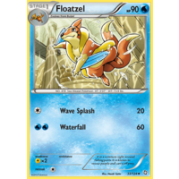 Floatzel 33/124 BW Dragons Exalted Uncommon Pokemon Card NEAR MINT TCG