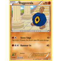Roggenrola 65/124 BW Dragons Exalted Common Pokemon Card NEAR MINT TCG