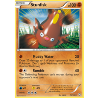 Stunfisk 70/124 BW Dragons Exalted Uncommon Pokemon Card NEAR MINT TCG