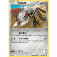 Durant 83/124 BW Dragons Exalted Uncommon Pokemon Card NEAR MINT TCG
