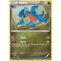 Gabite 88/124 BW Dragons Exalted Uncommon Pokemon Card NEAR MINT TCG