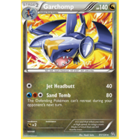Garchomp 91/124 BW Dragons Exalted Rare Pokemon Card NEAR MINT TCG