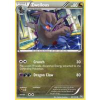 Zweilous 95/124 BW Dragons Exalted Uncommon Pokemon Card NEAR MINT TCG