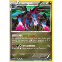 Hydreigon 97/124 BW Dragons Exalted Holo Rare Pokemon Card NEAR MINT TCG