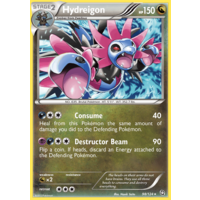 Hydreigon 98/124 BW Dragons Exalted Rare Pokemon Card NEAR MINT TCG