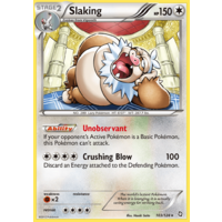 Slaking 103/124 BW Dragons Exalted Holo Rare Pokemon Card NEAR MINT TCG