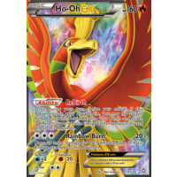 Ho-Oh EX 119/124 BW Dragons Exalted Holo Ultra Rare Full Art Pokemon Card NEAR MINT TCG