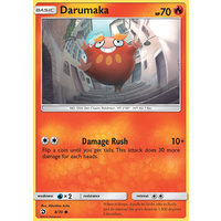 Darumaka 8/70 SM Dragon Majesty Common Pokemon Card NEAR MINT TCG