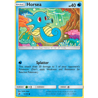 Horsea 15/70 SM Dragon Majesty Common Pokemon Card NEAR MINT TCG