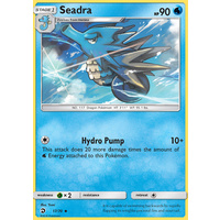 Seadra 17/70 SM Dragon Majesty Uncommon Pokemon Card NEAR MINT TCG