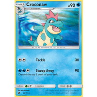 Croconaw 23/70 SM Dragon Majesty Uncommon Pokemon Card NEAR MINT TCG