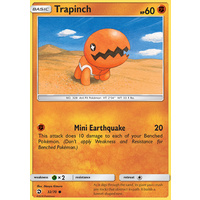 Trapinch 32/70 SM Dragon Majesty Common Pokemon Card NEAR MINT TCG