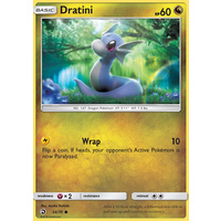 Dratini 34/70 SM Dragon Majesty Common Pokemon Card NEAR MINT TCG