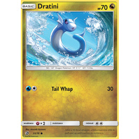 Dratini 35/70 SM Dragon Majesty Common Pokemon Card NEAR MINT TCG