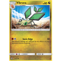Vibrava 38/70 SM Dragon Majesty Common Pokemon Card NEAR MINT TCG