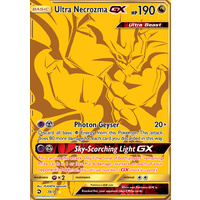 Ultra Necrozma GX 78/70 SM Dragon Majesty Holo Secret Rare Full Art Pokemon Card NEAR MINT TCG