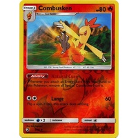 Combusken 5/70 SM Dragon Majesty Reverse Holo Uncommon Pokemon Card NEAR MINT TCG