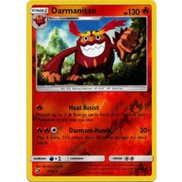 Darmanitan 9/70 SM Dragon Majesty Reverse Holo Uncommon Pokemon Card NEAR MINT TCG