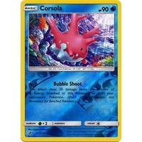 Corsola 27/70 SM Dragon Majesty Reverse Holo Common Pokemon Card NEAR MINT TCG