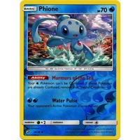 Phione 30/70 SM Dragon Majesty Reverse Holo Uncommon Pokemon Card NEAR MINT TCG