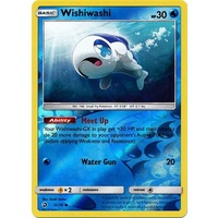 Wishiwashi 31/70 SM Dragon Majesty Reverse Holo Common Pokemon Card NEAR MINT TCG
