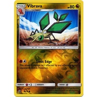 Vibrava 38/70 SM Dragon Majesty Reverse Holo Common Pokemon Card NEAR MINT TCG