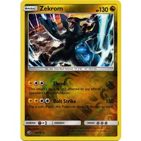 Zekrom 46/70 SM Dragon Majesty Reverse Holo Rare Pokemon Card NEAR MINT TCG