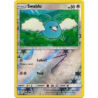 Swablu 56/70 SM Dragon Majesty Reverse Holo Common Pokemon Card NEAR MINT TCG