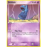 Beldum 55/107 EX Deoxys Common Pokemon Card NEAR MINT TCG