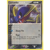Carvanha 56/107 EX Deoxys Common Pokemon Card NEAR MINT TCG