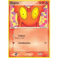 Slugma 74/107 EX Deoxys Common Pokemon Card NEAR MINT TCG