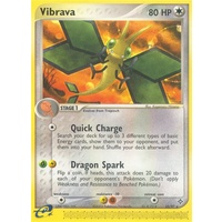 Vibrava 22/97 EX Dragon Rare Pokemon Card NEAR MINT TCG